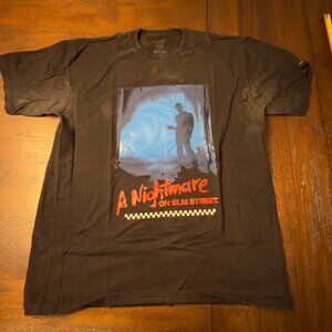 Vans Freddy Krueger A Nightmare On Elm Street Black Shirt Size Large Used